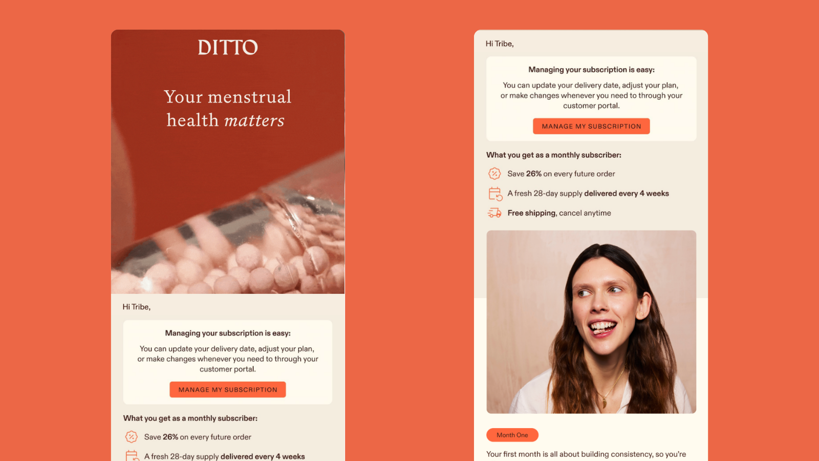 Ditto - SUBSCRIPTION RETENTION FLOW